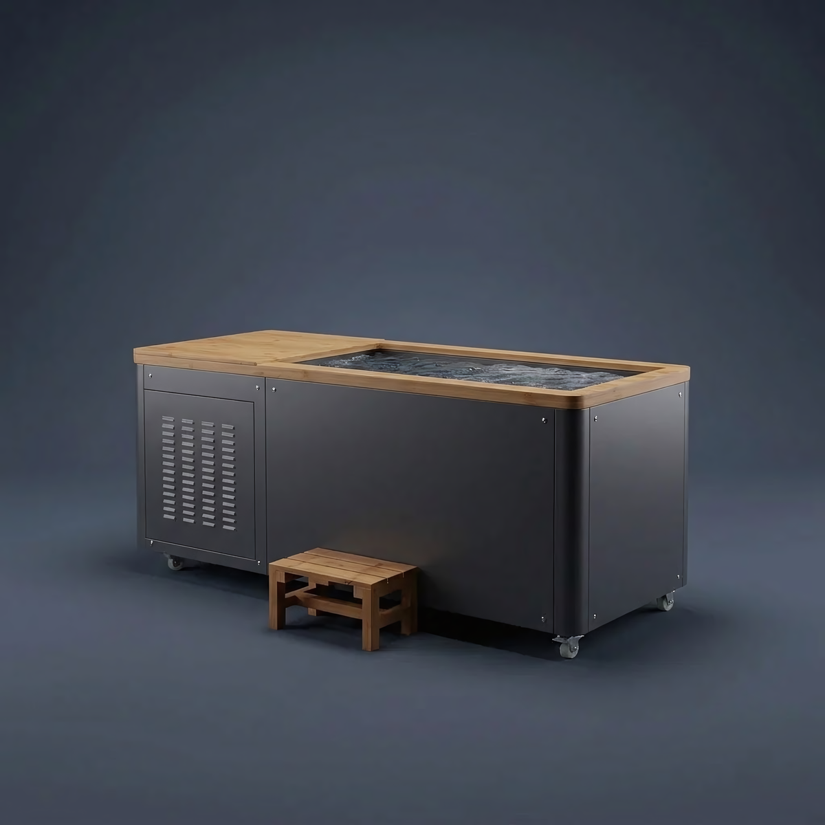 Nordrime Basalt cold plunge with integrated chiller