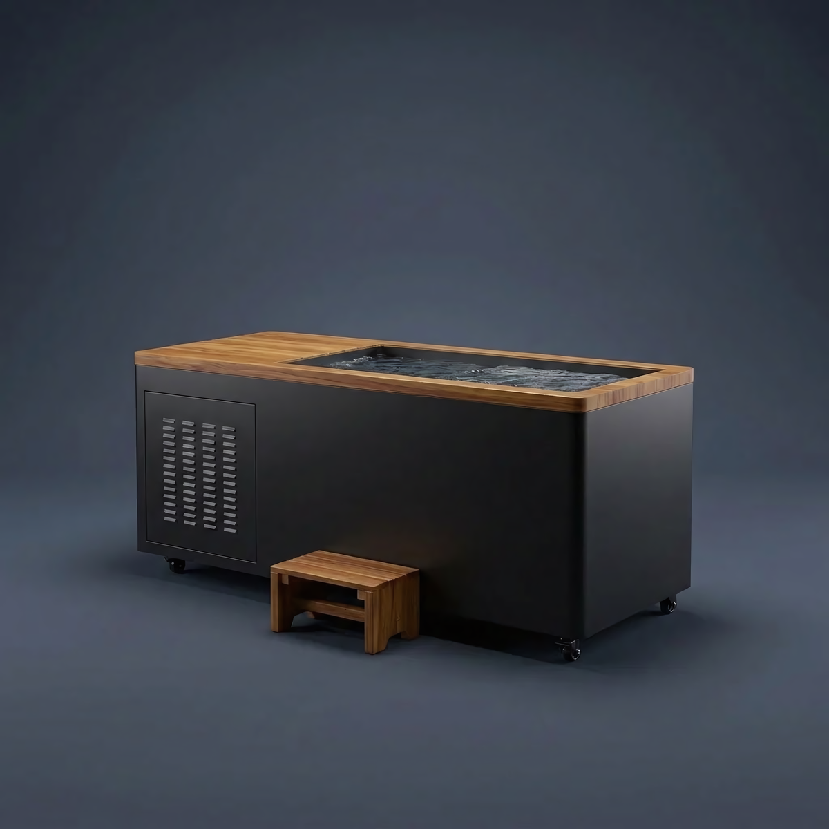Nordrime Onyx cold plunge with integrated chiller