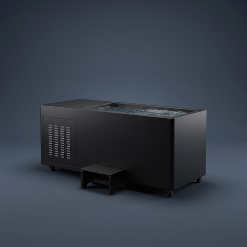 Nordrime Obsidian cold plunge with integrated chiller